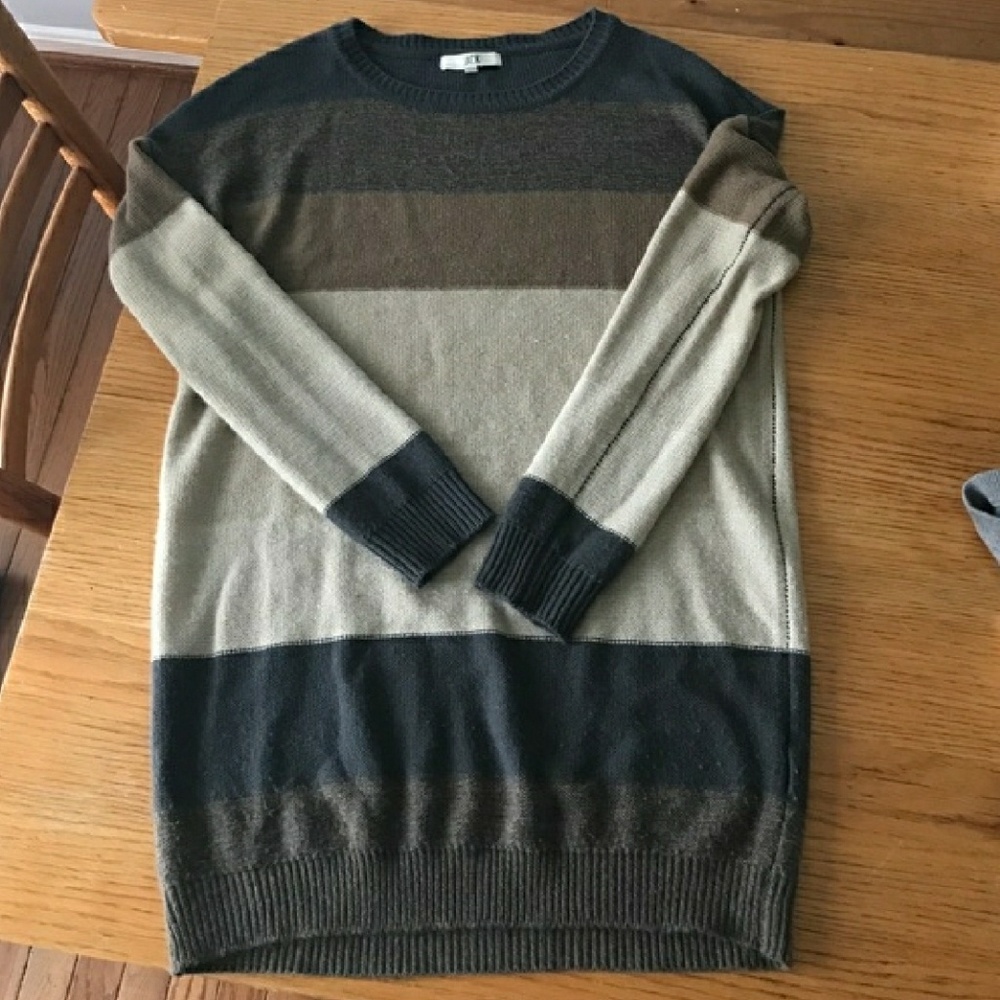 Striped Jack by BB Dakota Tunic Sweater